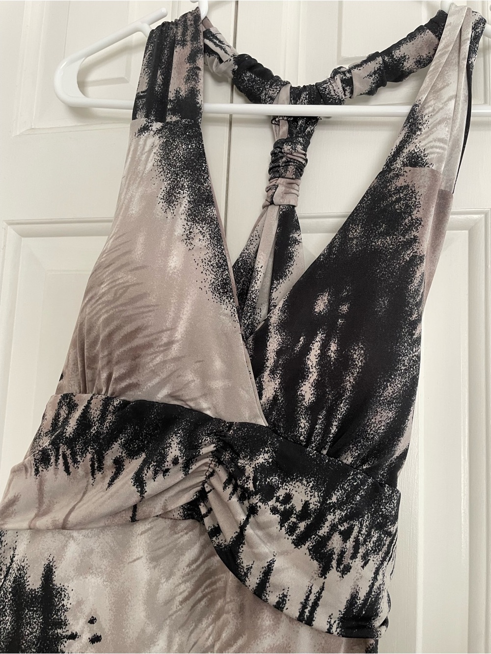 Ingear Flowy Tie Dye V-Neck Padded Racerback Dress